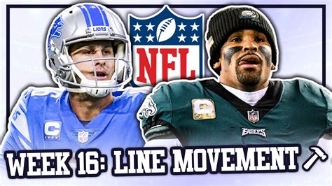 nfl line movements